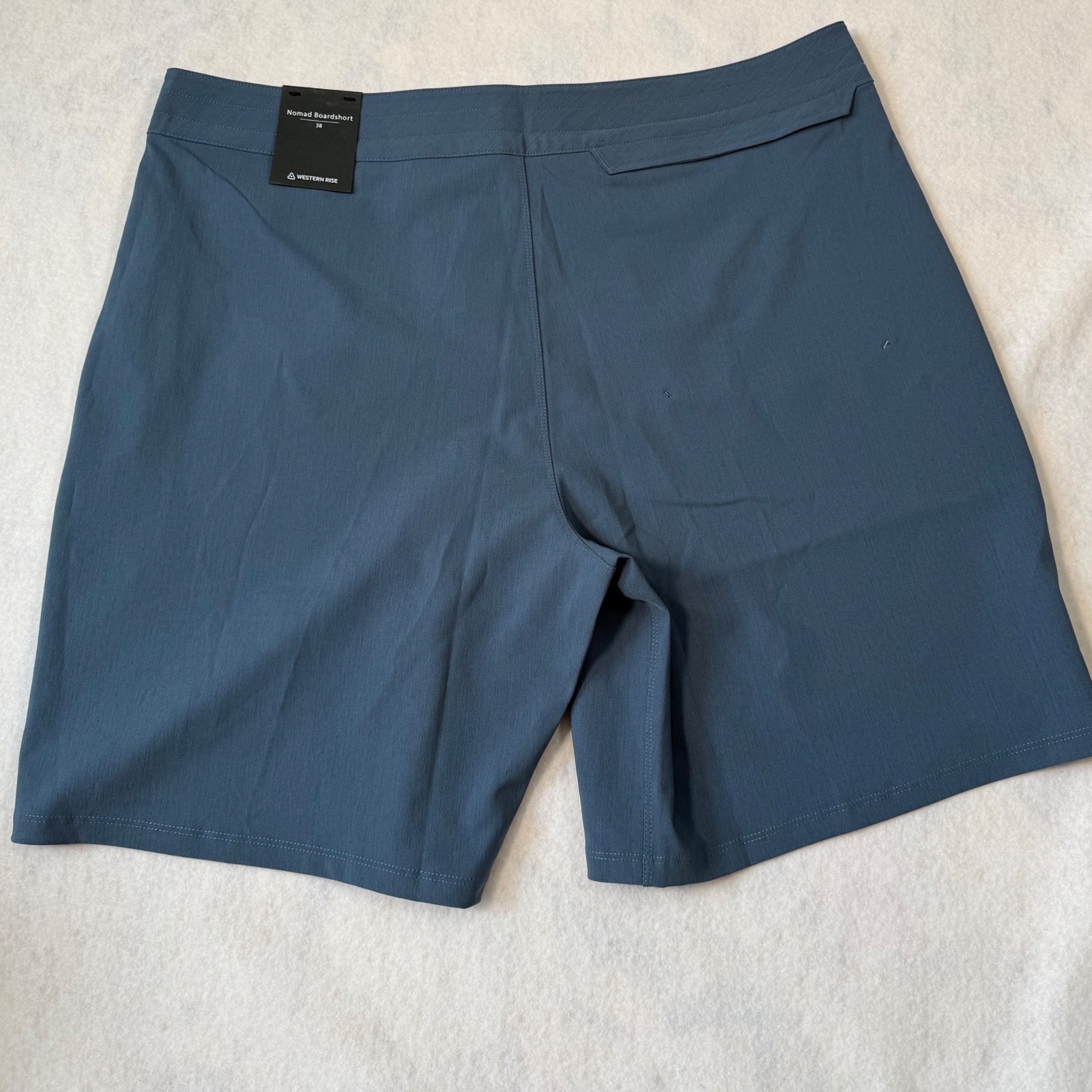 Western Rise Nomad Boardshort 38 Blue Gray Mens Travel Swim Shorts Nwt — image 2 of 8